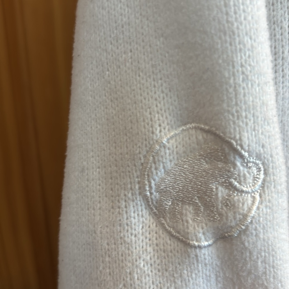 Mammut Womens Fleece Full Zip Jacket Sweater White Size S - Picture 8 of 13